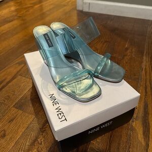 Nine West Women's Teal Sandals